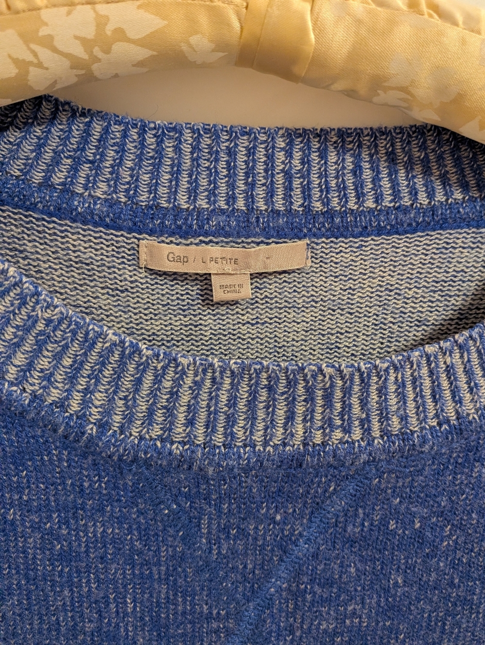 Gap Blue Women's Crewneck Sweater - Picture 3 of 8